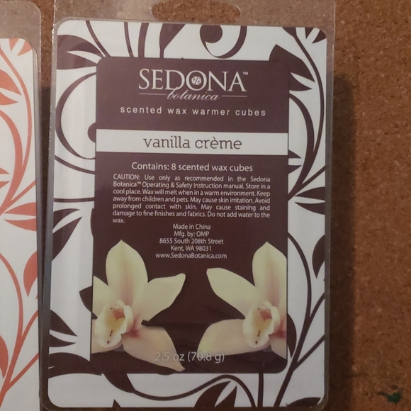 New Sedona Botanica Scented Wax Warmer Cubes 3pks - Picture 2 of 6